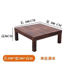 정자 마당 나무마루 데크 테라스 만들기 DIY 설치, 01. 1㎡, 3.가로 100x세로100x높이36 1개