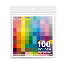 종이나라 100색 100매 단면색종이 (뜯어쓰는색종이)