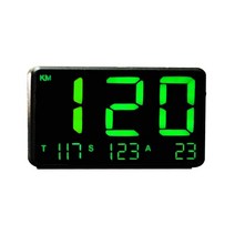 C80 디지털 자동차 HUD 헤드 최대 디스플레이 GPS 속도계 속도 측정기 과속 경고 바이크 오토바이 용 고도 표시