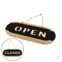 OPEN CLOSED 우드 소 표지판 안내판 오픈클로즈문패 오픈클로즈팻말 오픈사인 OPENCLOSE