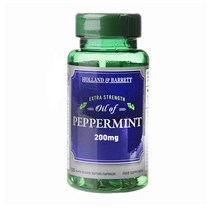 홀랜드 앤 바렛 페퍼민트 오일 120정 Holland & Barrett Extra Strength Oil of Peppermint 120 Capsules 200mg, 1개, 1