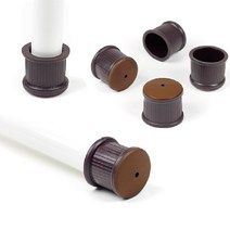 체어서퍼 먼지가 달라붙지 않는 의자발커버 환 XS (허용범위 2.1cm~2.2cm), 16개입 (의자4개용)