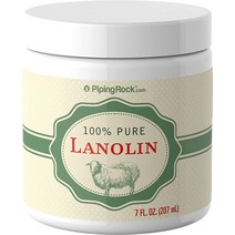 퓨어 라놀린 크림 207ml 병 Piping Rock