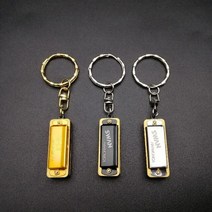하모니카 10 pcs 백조 미니 4 홀 8 음색 입 오르간 키 체인 스타일, 무작위 10개
