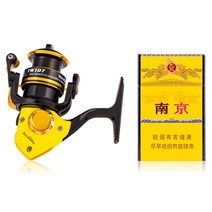소형전동릴 도쿠시마-낚시 릴 TW107 미니 낚시 풀 메탈 헤드 작은 마스트 스피닝 휠 프론트