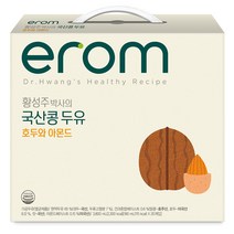 이롬 황성주 국산콩 두유 호두와 아몬드, 190ml, 20개