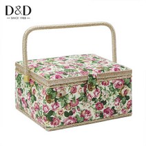 반짇고리함 반짇고리 반짓고리 수납함, 01 가든로즈