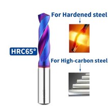 드릴 굴착 홀 단단한 텅스텐 카바이드 드릴 비트 CNC 금속 강철, 6.8mm+65drill bit