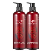 꽃을든남자 레드플로 동백 헤어 젤 슈퍼하드 500ml 2개/헤어젤 초강력