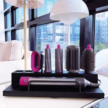 뭉스뭉스 다이슨 에어랩 거치대 호환 7구 블랙, 드라이기거치대(블랙)