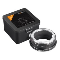 K&F Concept NIK-EOS R 렌즈 변환링 어댑터 / 캐논 AI 렌즈 - 캐논 RF 바디 / 뒤캡포함 / Nikon AI lens to RF adapter