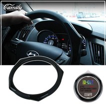 인테리어용품 자동차용품 열선핸들커버 우레탄레이싱핸들커버 전차종공용 디컷디자인 간편탈부착 핸들 열