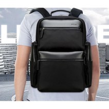 충전포트 통기 방수 선물용 가죽 백팩 남자 배낭 중소기업 밝은갈색