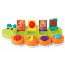 1살장난감 동물팝업 소근육 버튼 장난감 1살아기선물 12개월장난감 멜로디