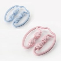 종아리롤러 허벅지마사지롤러 다리안쪽근육운동기구 스트레칭, 블랙