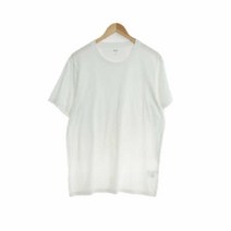 유니클로 화이트 면 라운드반팔티셔츠 남자 M [105] 5658