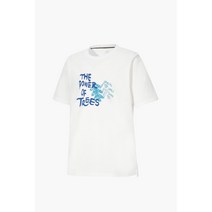 [코오롱스포츠] 여성 솟솟 그래픽 티셔츠 TVTCM22608OWH