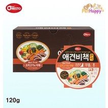 애견비책 반려견 강아지 애견 습식 화식 사료 오리고기 야채, 1박스 총 6개