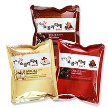 빠른배송 만드는초코렛 행복한쇼콜라띠에200g 3종(다크 밀크 화이트) 1개 사무실 탕비실