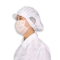제이스토어 / 모자 제전모 케이엠 무진모 방진 크린룸 후드 C2, 화이트L