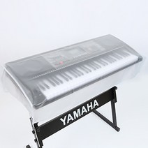 디지털 전자 피아노 커버 투명 방수 먼지 키건반 신디 덮개 야마하 호환, 88키