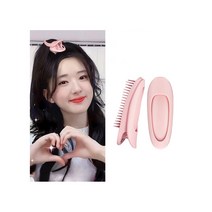 핑크 헤어롤 뿌리 볼륨 집게 셀프 세팅 펌 웨이브 파마