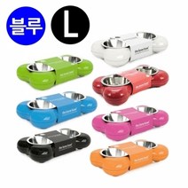 hing 뼈다귀 패션쌍식기 블루 (L) (강아지 식기), 가치창출 1