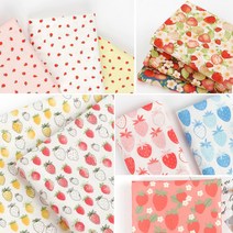 자투리 DTP면 향균 딸기 택1, DTP면 향균 딸기mf1005