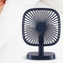 무선 USB충전 회전형 테이블 학생 탁상용 선풍기 기숙사 주방 캠핑 고시원 개인용 공부방, 상세페이지참조, 브리즈 써클선풍기 네이비