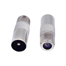 RF(암)-PAL(수) 커넥터 변환젠더 TV CCTV 셋탑박스, 단품