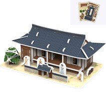 템팜 (3D입체퍼즐) 초등사회 초등미술 한국전통 기와집 3D입체퍼즐 세계유명건축물 유럽건축물
