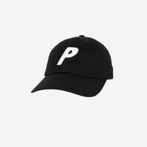 [정품] 팔라스 피그먼트 P 6-패널 캡 블랙 - 22SS Palace Pigment 6-Panel Black-