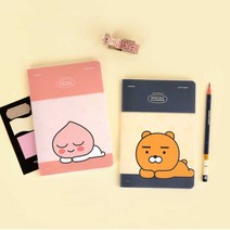카카오프렌즈 먼슬리 플래너 / 라이언 어피치 / 만년형 먼슬리다이어리 먼슬리스케줄러 스터디플래너 월간계획 월간스케쥴러