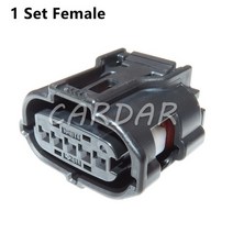 1 세트 5 핀 12292 6189-1046 TS 시리즈 MAF 센서 플매트 카펫 러그 공기 유량계 소켓 90980-12292 For Toyota, [01] Follow Me Cheaper, 01 Follow Me Cheaper