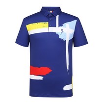 까스텔바작 남성 쿨링 아트웍 카라 반팔 티셔츠 BGAMTS242RL