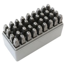 스마토 숫자영문펀치 세트 36pcs 모음, 6MM