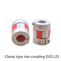 MDPS커플링 자동차 현대호환 3D 프린터 커플 링 슬라이드 레이저 조각 기계 D20 L25 클램핑 유형 레드 스타, 37 5mm to 9.5mm