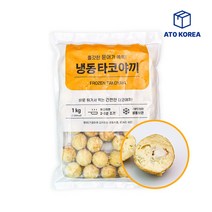 [도매] 업소용 냉동 타코야끼 문어함량 13%, 1kg, 5개