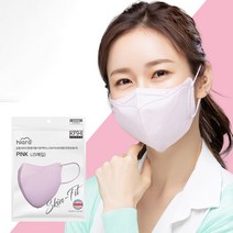 삼흥 얼큰이 새부리형 황사방역 KF94 마스크, 핑크, 20개, 5매입