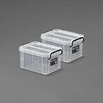 코멕스 네오박스 플라스틱 리빙 수납박스 8L 2개 세트