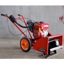 다기능 제초기 소형 가정용 농업 핸드 푸시 제초기 가솔린 마이크로 경작기 회전식 경운기 과수원, 기계 폭 38 칼날 폭 28+제초+도랑