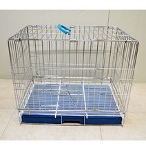 강아지 크롬사육장 사각철제케이지 S 개철창 철망개집