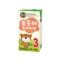 베지밀 토들러 2 3단계 프리미엄 190ml 32팩 콩유아식 아기두유, 원액두유, 32개