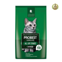 라이브잇 프로베스트 고양이 사료, 6개, 2kg, 헤어볼
