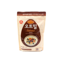 두보식품 미이랑 오트밀 500g x 5 / 죽 오버나이트 코스트코 압착 귀리 납작 오뜨밀