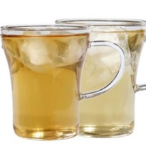 후아오우 도모 유리 머그잔 250ml 2개 물컵 찻잔 주스컵 녹차, 상세페이지 참조