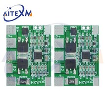 BMS보드BMS 4S 3.2V /3.7V 8A LiFePO4 배터리 충전 보호 보드 12.8V 14.4V 18650 32650 팩 PCB 20A 전류 제, 02 4S 3.7V