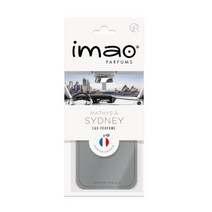 프랑스 명품 차량용 방향제 이마오 imao parfums 카드형 SYDNEY (그레이)