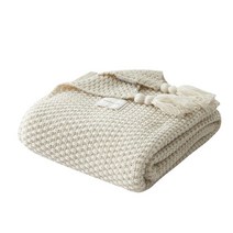 WG 북유럽 니트 블랭킷 담요 소파커버