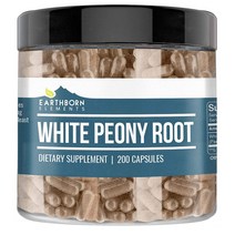 Earthborn 어스본엘리멘츠 작약추출물 White Peony Root 200정